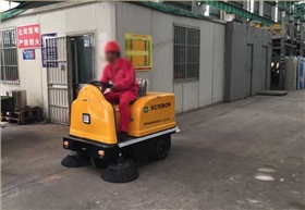 新能源企业卫生清洁都用工厂扫地车