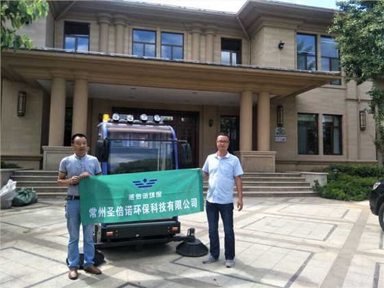 意昂4电动扫地机绍兴别墅区应用