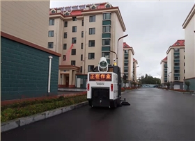 2000AW电动扫地车顺利交付淄博某新农村 2000AW电动扫地车顺利交付淄博某新农村