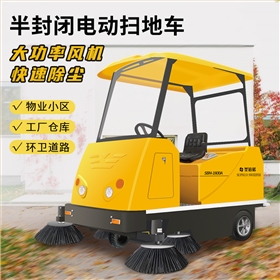 小区品质升级，电动扫地车打造整洁宜居社区